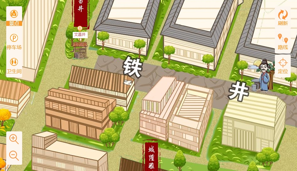 润州智慧景区：手绘地图与语音导览的完美融合