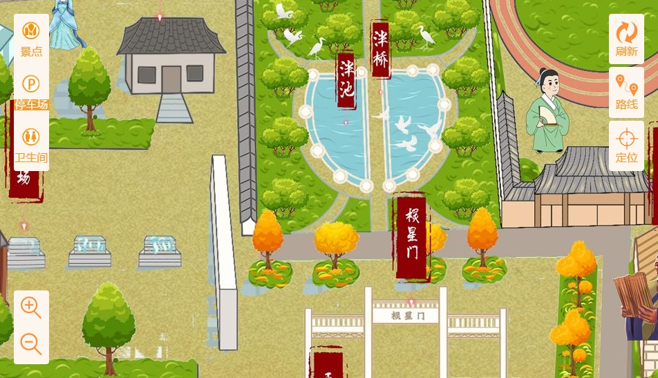 润州手绘地图景区语音讲解导览系统：智慧景区建设的基石